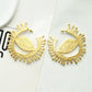 Baroque Style Vintage Resin Big Eyes Dangle Earrings For Women Jewelry New Arrival Fashion Exaggerated Lady Ears' Accessories
