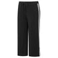 Women Y2K Side Striped Cropped Wide Leg Capri Pants Drawstring Waist Loose Sport Trousers Casual Streetwear Bottoms