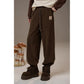 2025 Winter New Arrivals Casual Solid Color Drawstring Ankle Cuff Loose Fit Sweatpants For Woman