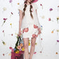 2025 Spring New Arrivals Y2K Original Cherry Printed Denim Skirt Women's Cotton A-Line Mini Skirt(Gift belt)