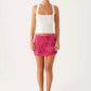 Sequins Sexy Mini Skirt Women Fashion Sparkle Low Waist Hot Skirts Female Elegant Beach Club Party Skirt Ladies Bottom