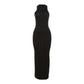 Sexy Hollow Dress Women 2025 Summer Trend o-Neck Sleeveless Solid Stretch Skinny Classic Thin Streetwear Vestidos