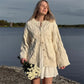 Elegant Twisted Knit Women Cardigan Solid O Neck Full Sleeve Single Breasted Lady Coat Winter Autumn Female Sweater