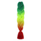 24 Inch Jumbo Braids Extensions Synthetic Braiding Hair Afro Ombre Color kanekalon Hair for Children Braid