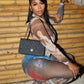 Aesthetic Print Women Tracksuit 2 Piece Set Sexy Hipster Thin Bodysuit+Leggings Tight Stretch Street Matching Suit