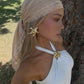 Bohemian Solid Lace Trim Scarf for Women Square Cotton Silk Hijabs Soft Sun-Protection Shawl Summer Beach Sarong Headband