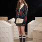 2025 V Neck Cardigan Women, Loose Preppy Wool Blend Sweater, Y2K Diamond Pattern Open Front Knit Top
