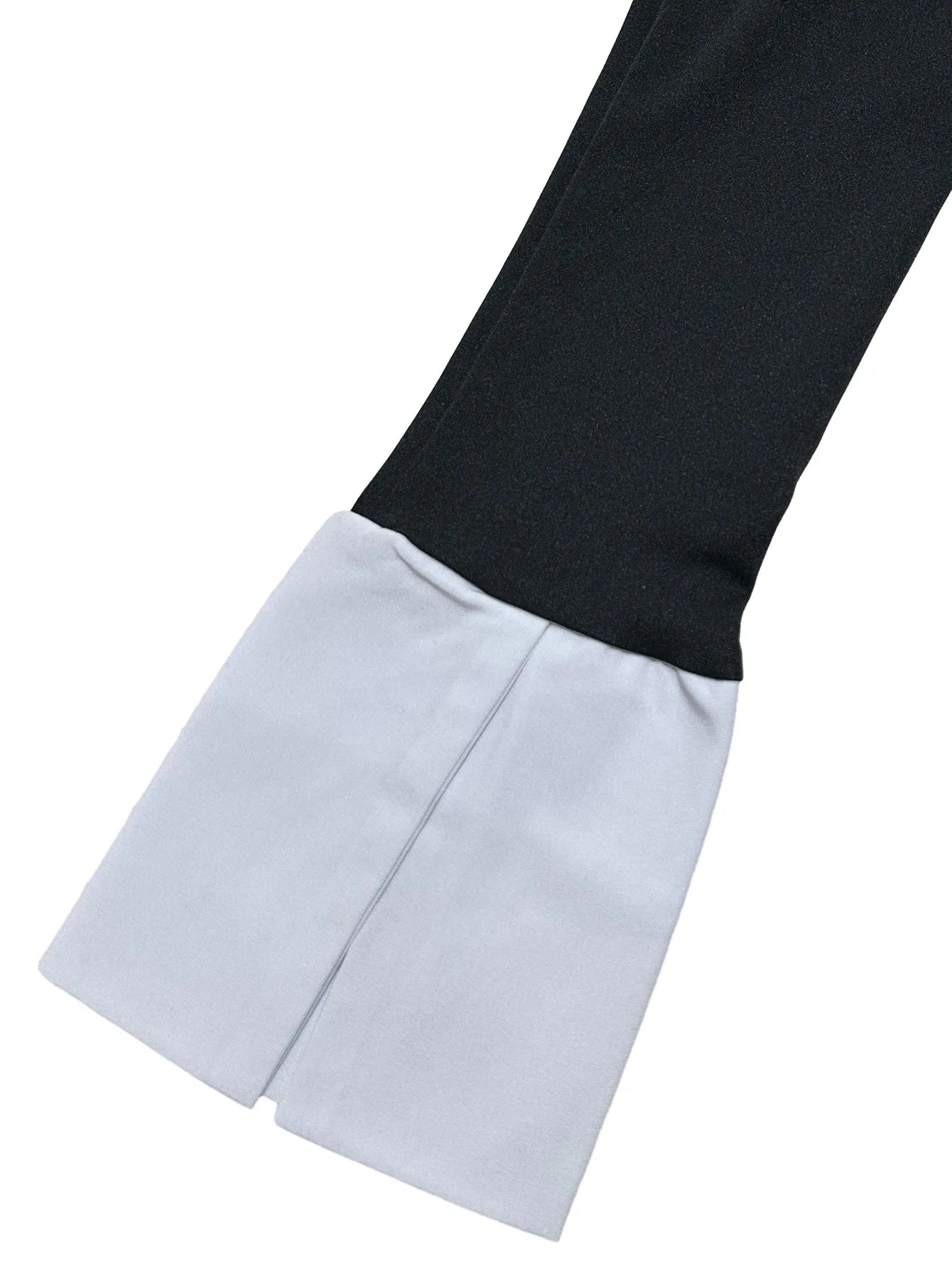 Sexy Polo Neck Playsuit Women Leopard Backless Bandage Full Sleeve Skinny Contrast Color Midnight Street Club Rompers