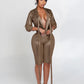 Sexy Silky 2 Piece Set Women See Through Crop Tops+Bike Shorts Matching Tight Midnight Hipster Streetwear Outfits