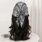 Bohemian Style Floral Print Women’s Square Silk Scarf Satin Head Wrap Tropical Leaf Flower Design Scarves Bandana Hijab