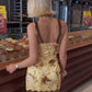 Leopard Print Summer Dresses 2026 Fashion Sexy Lace Trim Sleeveless Mini Bodycon Dress Woman Clothing