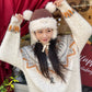 Y2K Cute Plush Hat Ear Flap Solid Tie Beanie For Women