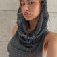 Hooded Sleeveless Knitted Sweater Vest Streetwear Fashion Sexy Y2k Crop Top Autumn Clothes Women 2023