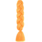 24 Inch Jumbo Box Braids Extensions Synthetic Braiding Hair DIY Hair Braids For Children Pink Purple Yellow Gray