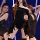 Music Festival 2-Piece Set Women Irregular Long Flare Sleeve Off-Shoulder t-Shirt+Lace Simple Short Sexy Fashion Suit