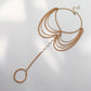New Beach Barefoot Sandal Jewelry Elegant Bride Sexy Women's Fashion Charm Layer Chain Link Crystal Beads Foot Anklet Bracelet