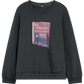 Women's Sweatshirt with Graphic and Slogan Print, Everyday Outdoor Top