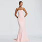 Spaghetti Strap Backless Fishtail Maxi Dresses 2026 Woman Elegant Evening Gown Party Birthday Dress