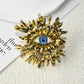 Baroque Style Fashion Alloy Big Eyes Dangle Earrings For Women Jewelry Exaggerated Ladys' Statement Earrings  Accessories