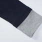 Fake Two-piece Long Sleeve Top Fall Woman Clothes Casual Ribbed Tee Shirts Ladies