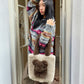 Y2K Cute Lambswool 3D Bear Soft Warm Shoulder Bag For Women