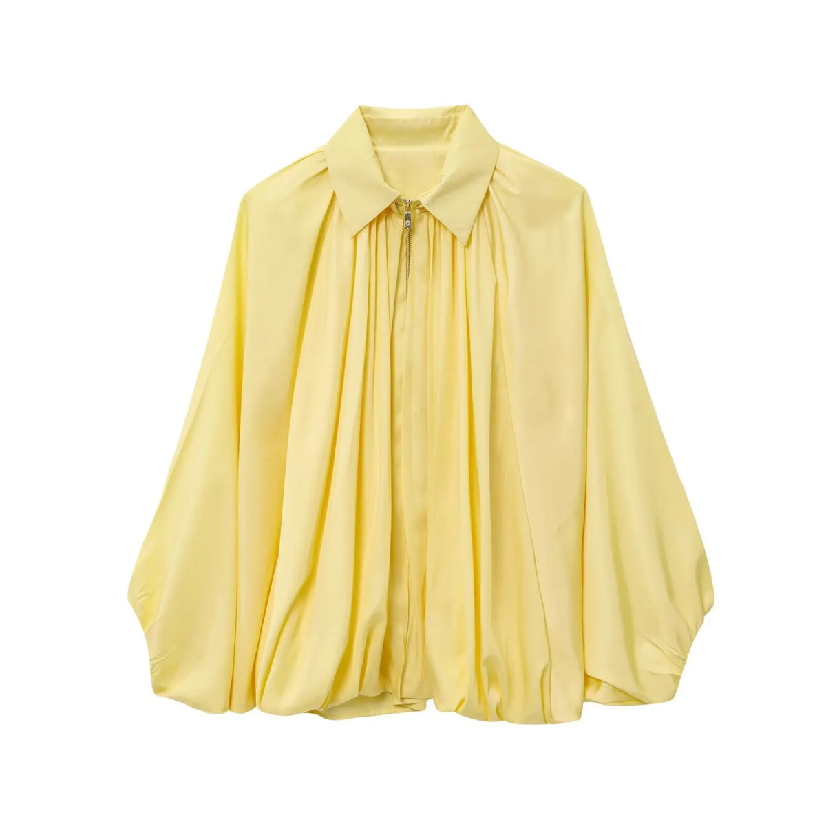 Oversized Jackets Top For Women Fashion Loose Long Sleeve Patchwork Pleated Lapel Cardigan Tops Casual Coats Fall