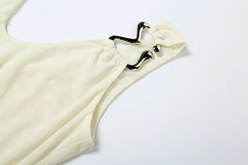 Elegant Mesh Deep V Sleeveless Backless Maxi Dress Sexy Summer Wedding Guest Party Dresses Woman 2025