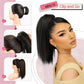 Synthetic 16Inch Claw Clip Ponytail Hair Extensions Waterfall Straight Ponytail Blonde Brown Heat Resistant Pony Tail Fake Hair