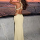Sexy Summer Dress Women Vacation print Patchwork Hollow Fashion Halter Backless Ruched Elegant Party Club Long Bodycon