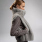 Woman Vests Luxury Faux Fur Warm Fluffy Turtleneck Buckle-down Sleeveless Top Coat Jacket Winter Clothes