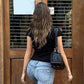 Collared Short Sleeve Cut Out Crop Tops Sexy Black T Shirts Fashion 2026 Summer Clothes for Woman