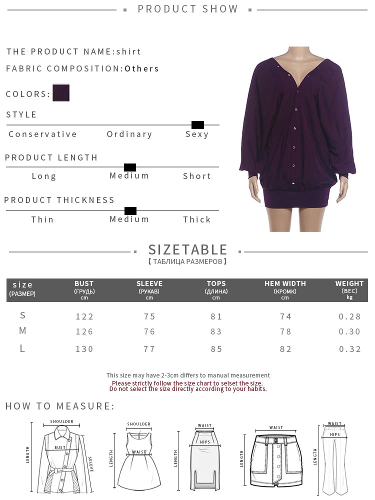 Slim Ruched Mini Dress Woman Sexy Backless Autumn Trend Single-Breasted Design Full Sleeve Peach Hip Elegant Bodycon