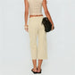 Women Solid Cargo Capri Pants Low Waist Multi Pockets Loose Wide Leg Cropped Trousers Y2K Summer Streetwear Pants