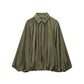 Oversized Jackets Top For Women Fashion Loose Long Sleeve Patchwork Pleated Lapel Cardigan Tops Casual Coats Fall