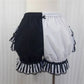 Lolita Women Bloomers Shorts Color Block Patchwork Ruffle Lace Elastic Waist Pumpkin Pantalettes Sweet Cosplay Bottoms