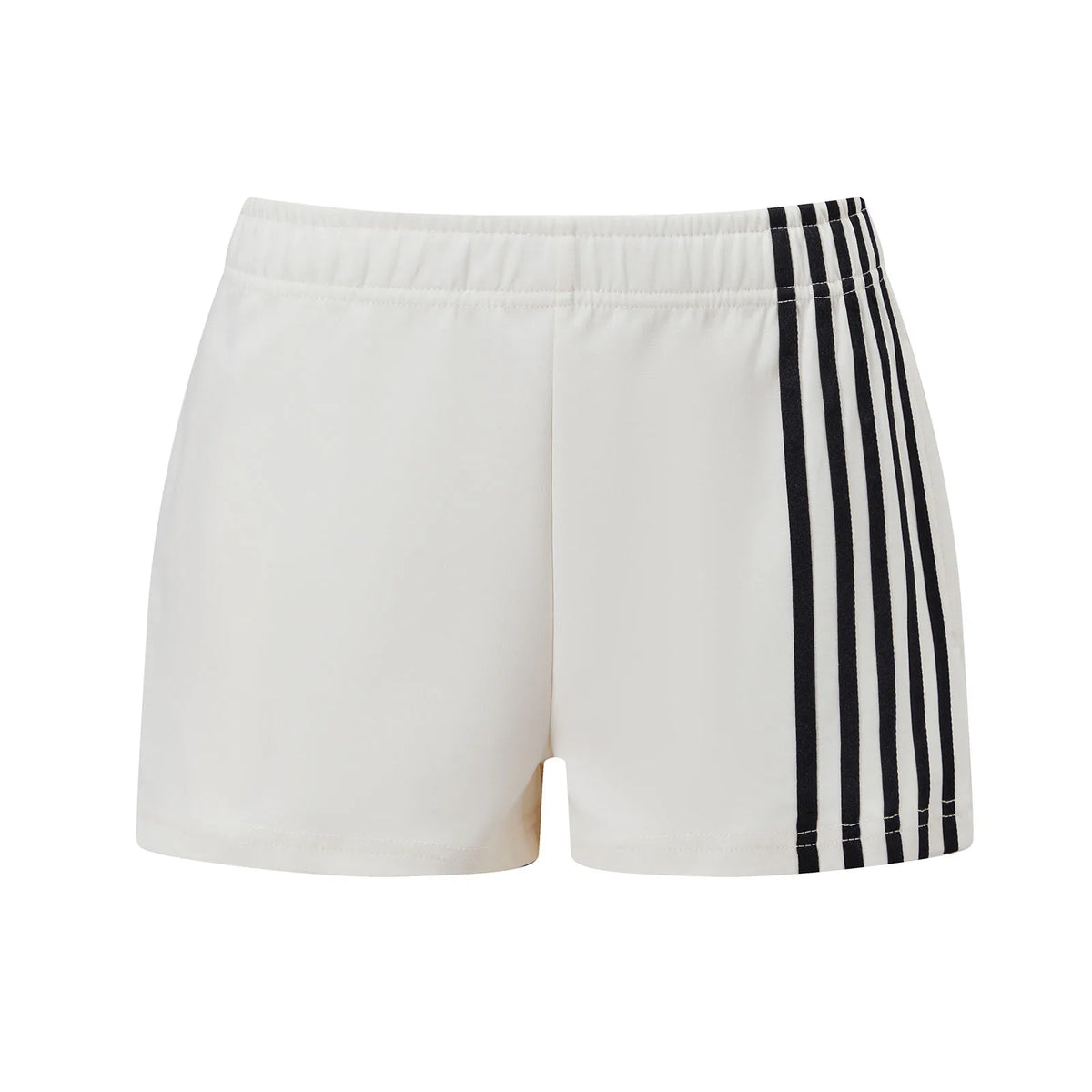Women Summer Casual Sports Shorts Side Striped Elastic Waist Loose Sweat Shorts Short Pants Gym Running Streetwear
