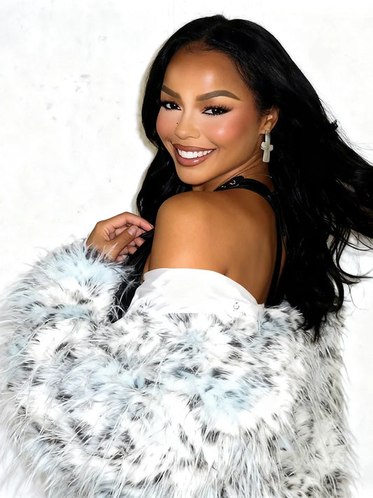 Warm Winter Trend Fur Luxury Jacket Women Leopard Full Sleeve Banquet Party Wild Hipster Midnight Open Collar Crop Coat