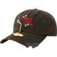 Women's Cute Embroidered Baseball Cap, Vintage Washed Cotton Dad Hat with Funny Print, Adjustable Casual Daily Sun Hat