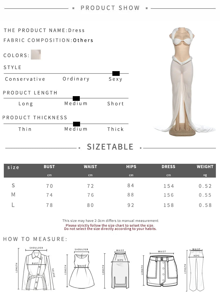 Fashion Sexy 2-Piece Set Women Halter Low-Neck Backless Vest+Fluffy Elastic v-Waistb Split Shorts Skirts Midnight Suits