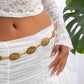 Ethnic Gypsy Carving Coin Waist Belly Chain for Women Summer Bikinis Goth Adjustable Dress Jeans Belt Body Jewelry New