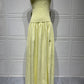 Off-shoulder Strapless Sexy Maxi Dress Women Elegant Sleeveless Backless Thigh High Split Pleated Club Party Long Dress