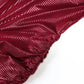 Spaghetti Strap Backless Ruched Maxi Dress Burgundy Black Sparkling Birthday Dresses Luxury Evening Gown