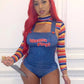Halloween Costumes for Women Scary Nightmare Killer Doll Wanna Play Movie Character Bodysuit Chucky Doll Costume Set