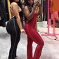 Sporty Women Jumpsuits Fitness Casual Summer O-neck Sleeveless Backless Skinny Overalls Female Active Workou Overall