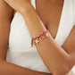 2025 Fashion Starfis Conch Fish Crab Shrimp Pendant Bracelet Unique Retro Braided Rope Chain Bangles Charm Jewelry Gift