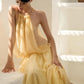 Irregular Hem Elegant 2026 Summer Fashion Draped Dress Women Sleeveless Mesh Chic Birthday Party Gown Vacation Vestidos