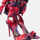 European and American Summer New Ankle Strap Women's Slim High-heeled Sandals Fashionable and Sexy Party Wedding Sandals