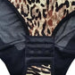 Padded Bra Bodysuits Women Sexy Leopard Print Mesh Patchwork Body Shaping Backless Sleeveless Beach Party Shapewear