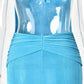 Halter Maxi Dress Woman Clothing Elegant Evening Dresses Wedding Party