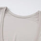 Solid Color Backless Long Sleeve Top Popular Clothing Woman Fall 2025 Ladies T Shirts